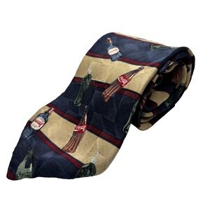 Coca Cola Employee Neck Tie‎ Evolution of the Bottle 100% Silk Made in USA